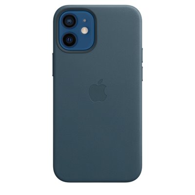 Apple iPhone 12 Mini Leather Case with MagSafe Baltic Blue EU